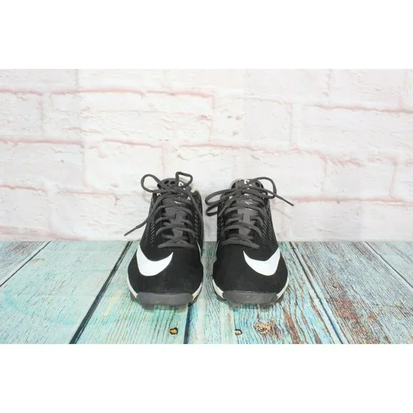 Nike Ultrafly 2  Black Nylon Lace up Soccer Cleats Sneakers Shoes Size 12 - Picture 4 of 9